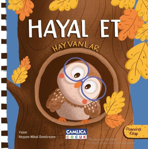 Hayal Et (Hayvanlar) Pencereli Kitap