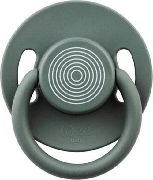 Cool Yuvarlak Uçlu Emzik 6-18 Ay Gri No:2