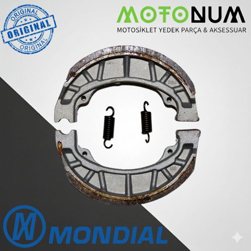 Mondial Beestreet 50 Arka Fren Kampana Balata Takımı Mdl0016
