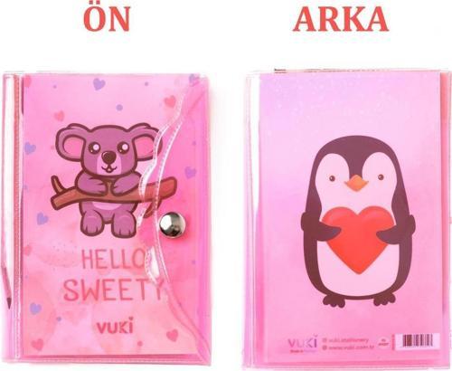 Renkli Mini Kalemli Defter Hayvanlar