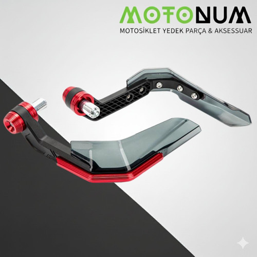Ducati Monster 620 Manet Koruma Rüzgar Önleyici-Kırmızı Detaylı-Mkm01016