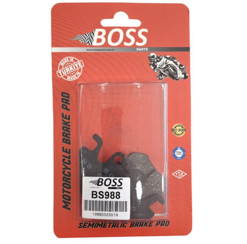 RKS VPS 125 Arka Fren Balata BOSS (Made in Türkiye) M154