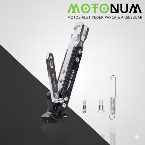 Peugeot Pulsion 125 Yükseklik Ayarlı Metal Yan Sehpa Ayk0483