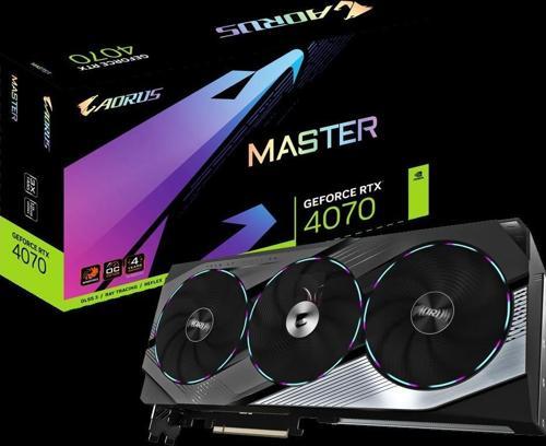 RTX 4070 AORUS MASTER 12GB GDDR6X 192 Bit RGB LED Nvidia Ekran Kartı