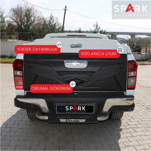 D-Max 2017-2019 Yıl Aralığı Uyumlu Bagaj Kapağı Dodik