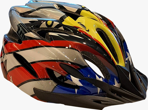 KS 25 bisiklet kask KIRMIZI MİX