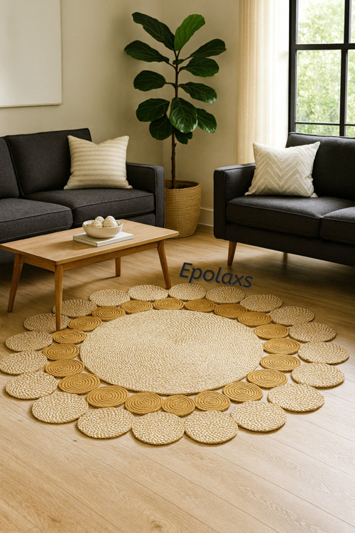 Jüt Kilim, Paspas, Mutfak Halısı, Banyo Paspası, Kilim, Halı, Oturma Odası Halısı, Balkon Paspası