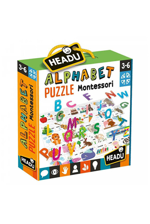 Montessori Alphabet Puzzle 3D (3-6 Yaş) It20973