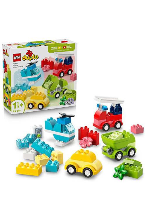 Duplo İlk Yaratıcı Araçlar 10474 - 1.5+ Yaratıcı Oyuncak Yapım Seti (42 Parça)