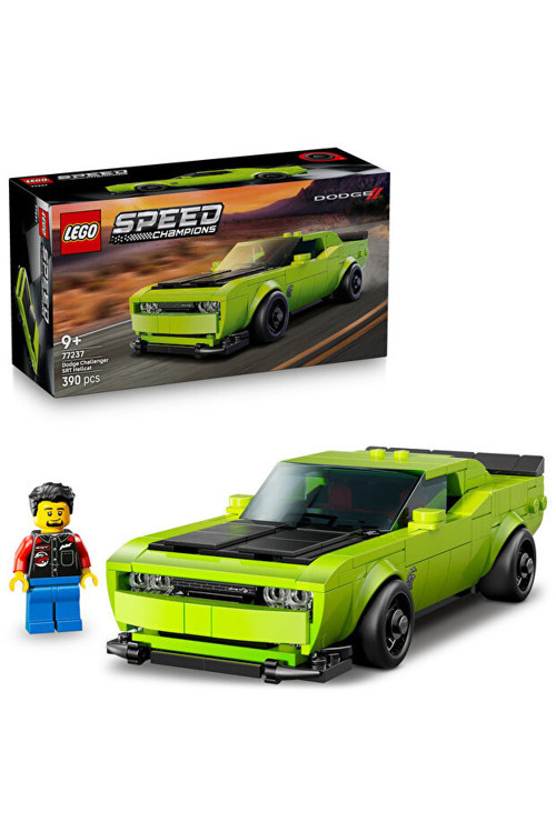 Speed Champions Dodge Challenger Srt Hellcat Spor Araba 77237 - 9+ Oyuncak Yapım Seti (390P)