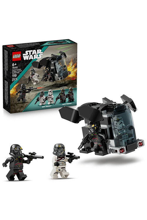 Star Wars Death Trooper Ve Night Trooper Savaşpaketi 75412 - 6+ Oyuncak Yapım Seti (119P)