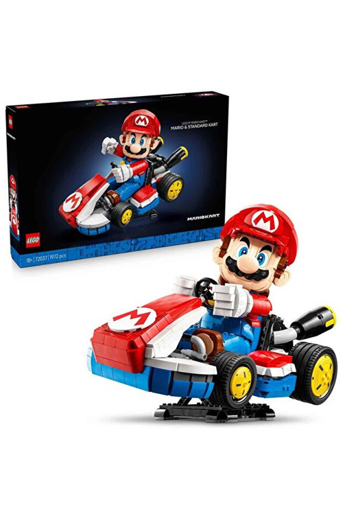 Super Mario: Mario Kart – Mario Ve Standard Kart 72037 - Yetişkinler İçin Koleksiyonluk Yar