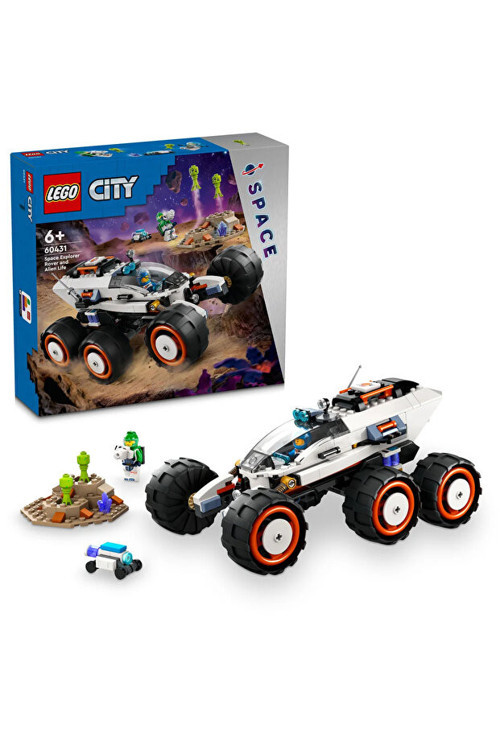 City Uzay Keşif Robotu Ve Uzaylı Canlı 60431 - 6+ Çocuklar İçin Yaratıcı Oyuncak Yapım Seti (
