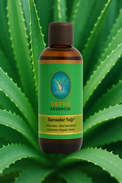Sarısabır (Aloe Vera) Yağı Organik %100 Saf Sabit Yağ 1000Ml