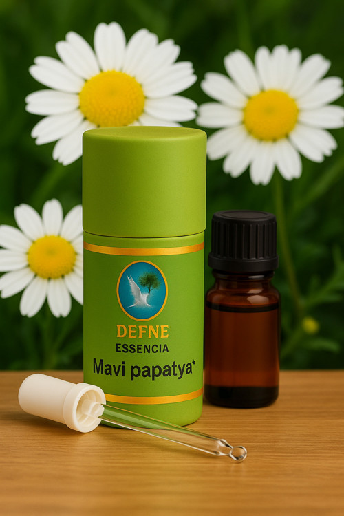 Mavi Papatya (C. Recutita) Organik %100 Saf Uçucu Yağ 1Ml
