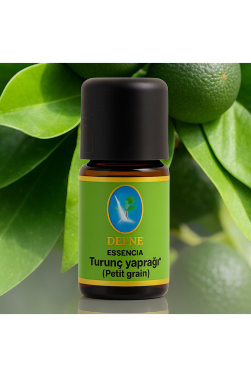 Turunç Yaprağı (Petit Grain) Organik %100 Saf Uçucu Yağ 10Ml