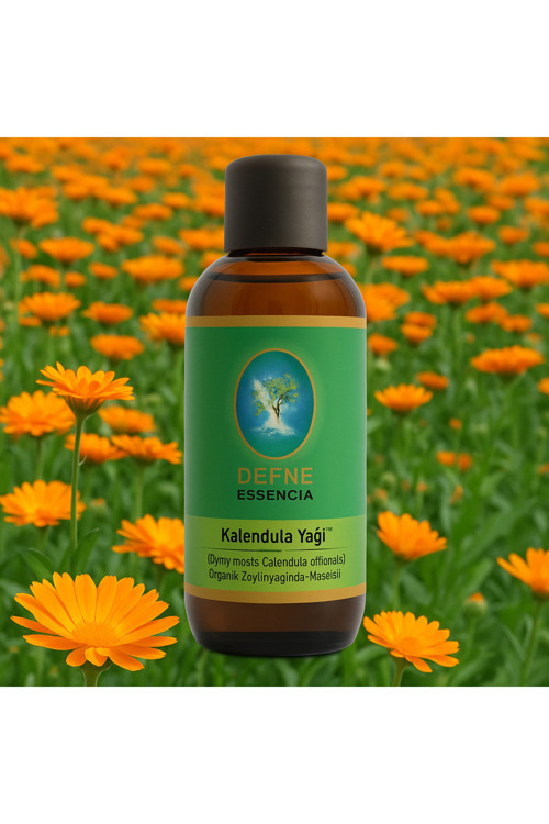 Kalendula Yağı Organik %100 Saf Sabit Yağ 100Ml