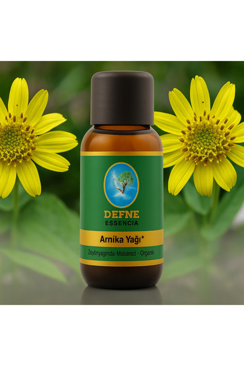 Arnika Yağı Organik %100 Saf Sabit Yağ 100Ml