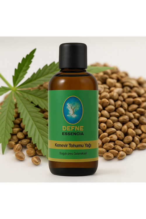 Kenevir Tohumu Yağı - Geleneksel %100 Saf Sabit Yağ 100Ml