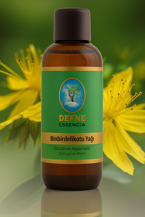 Binbir Delik Otu Organik %100 Saf Sabit Yağ 30Ml