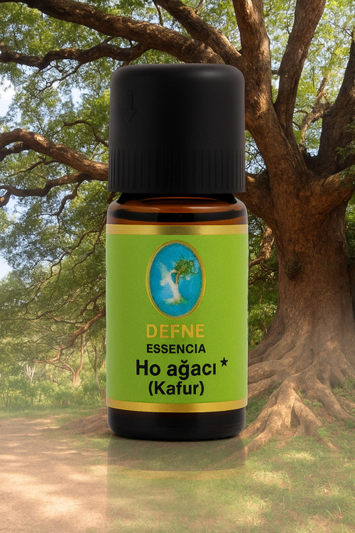 Ho Ağacı Organik (Kafur) %100 Saf Uçucu Yağ 5Ml