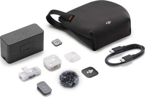 DJI Mic Mini 2 (1 TX + 1 Mobile RX + Charging Case) | DJI Türkiye Karacasulu Garantili |