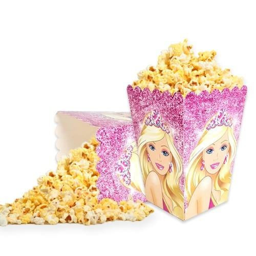 Mısır Kutusu Barbie Temalı pop corn 8 li