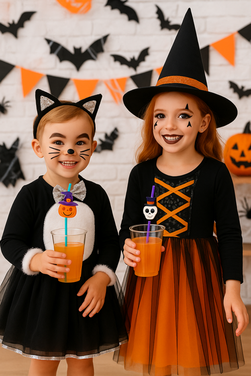 Pipet Halloween -Cadılar Bayramı 10lu artistik