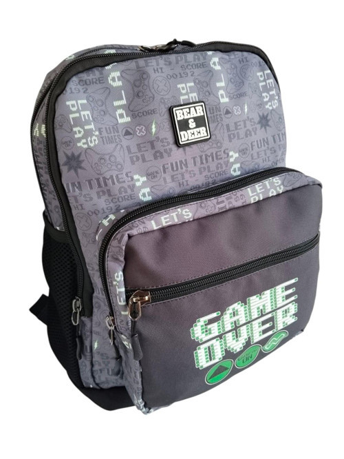 Game Over Çift Göz Sırt Çantası BD-CN0235