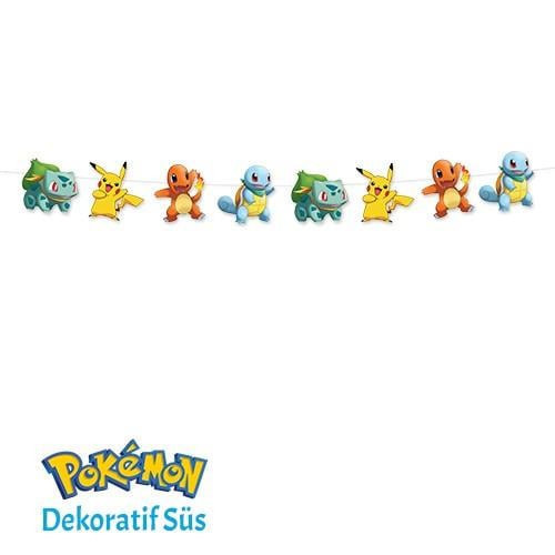 Dekoratif Banner POKEMON 15x17CM