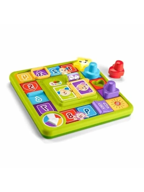 Eğlenceli Fisher-Price Köpekçiğin Oyun İstasyonu: Müzikli İnteraktif Masa Oyunu