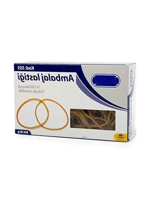%100 Kauçuk Ambalaj Lastiği 80x50mm