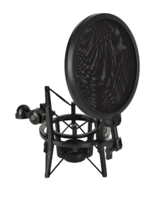 Pop Filter'lı Shock Mount - Işık ve Isı Geçirmeyen