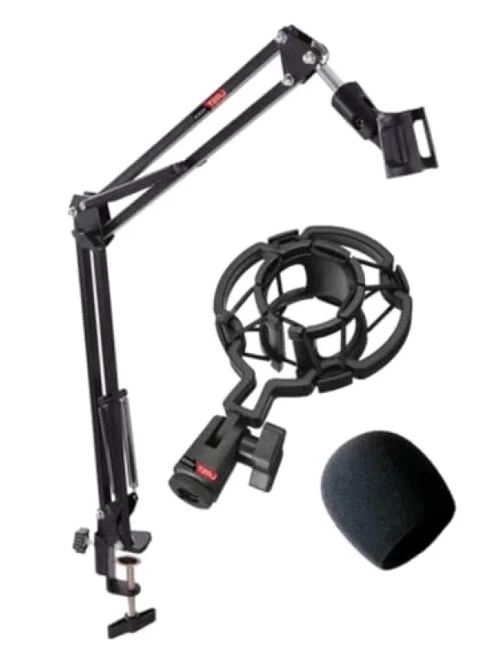 Mikrofon Standı Seti - Shock Mount ve Sünger ile Birlikte