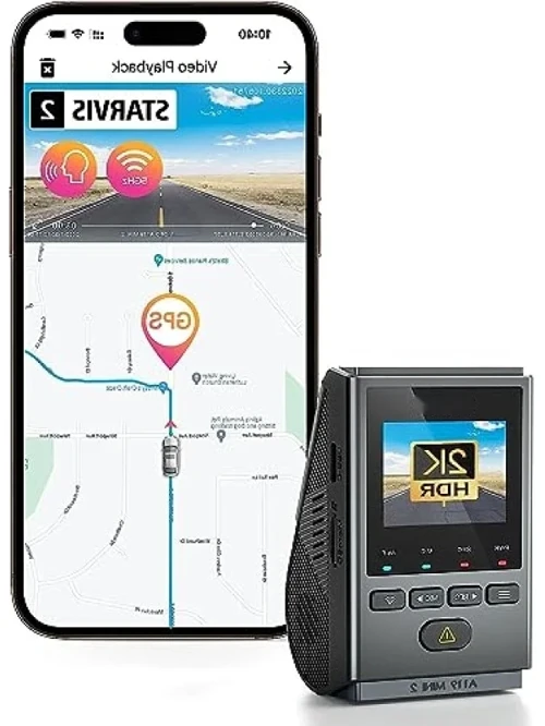 2K HDR Araç Kamerası - 60FPS, 5GHz Wi-Fi ve GPS