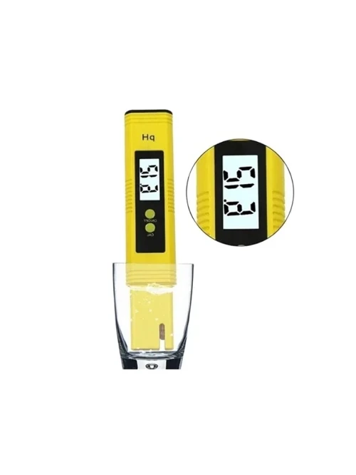 Dijital pH Metre - Su ve Sıvı Ölçer