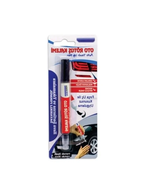Oto Rötuş Kalemi - 5 ML Beyaz Metalik