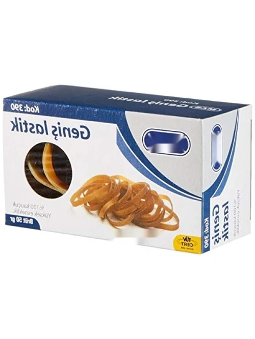 Yüksek Esnekliğe Sahip Kauçuk Lastik Paketi (50 gr)
