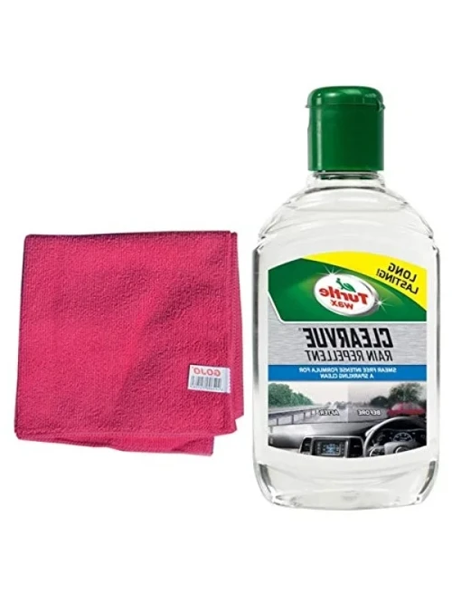 Yağmur Kaydırıcı Cila ve Mikrofiber Bez Seti