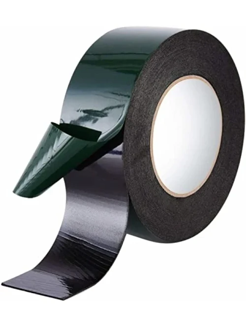 Çift Taraflı Eva Montaj Bandı Siyah 48 mm x 10 Metre
