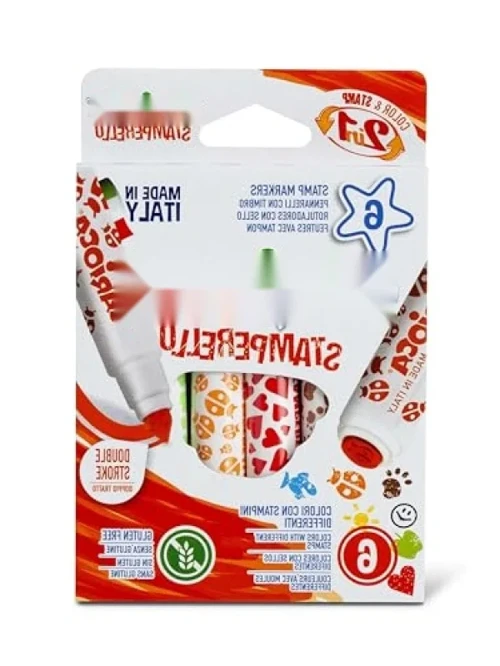 Yıkanabilir Keçeli Boya Kalemi 6'lı Set