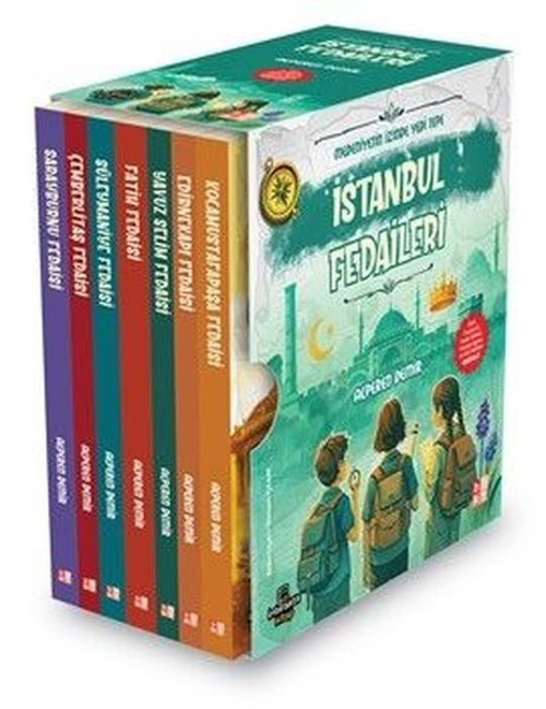Medeniyetin İzinde Yedi Tepe İstanbul Fedaileri Seti - 7 Kitap Takım