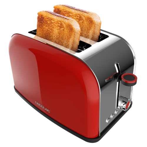 Toastin Time 850 Red Lite Ekmek Kızartma Makinesi Hızlı Çift Dilim Tost Makinesi