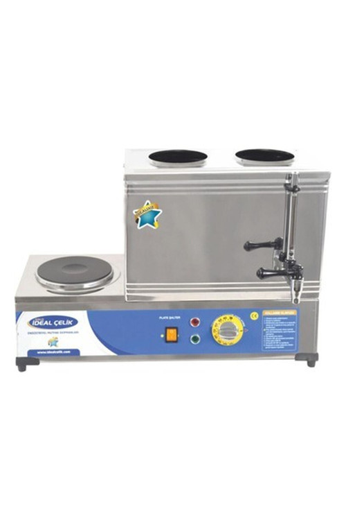 İdeal Çelik 25 Lik Elektrikli Çay Set