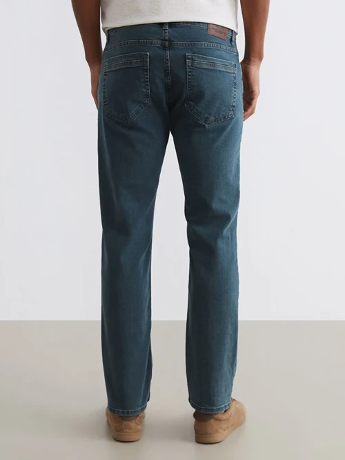 Yeşil 779 Regular Fit Erkek Jean Pantolon