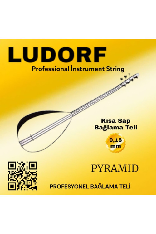 KISA SAP BAĞLAMA (SAZ) TELİ Profesyonel Saz Teli 0,18mm