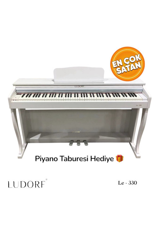Le 330 Piyano 88 Tuşlu Yüksek Tuş Hassasiyetli Profesyonel Piyano
