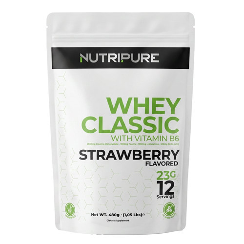 Whey Classic Çilek Aromalı 480 Gr