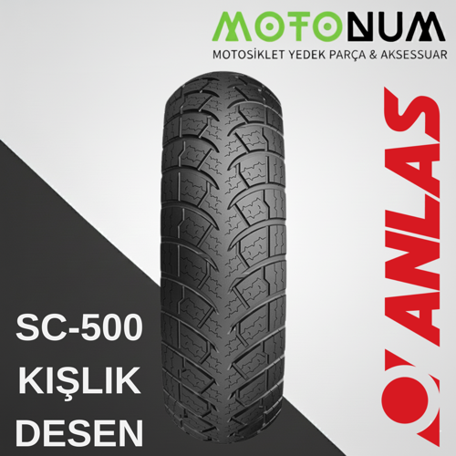 140/70-16 SC500 Winter Grip 2 Kışlık Motosiklet Lastik- LS0035