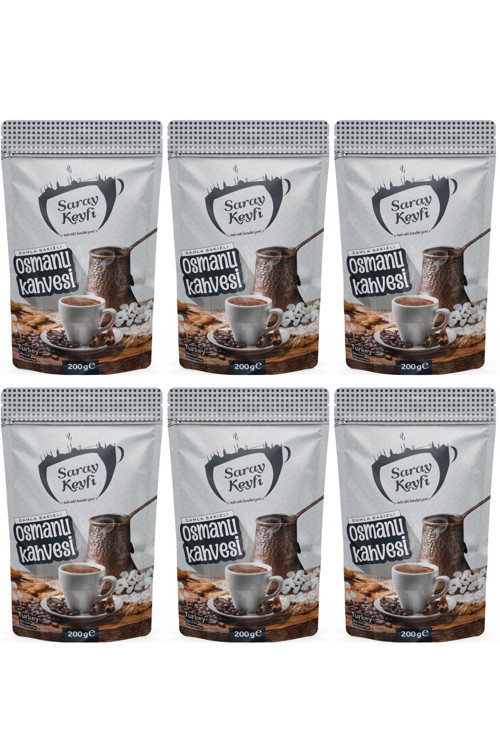 Damla Sakızlı Osmanlı Kahvesi 200 gr 6 Adet Avantajlı Paket